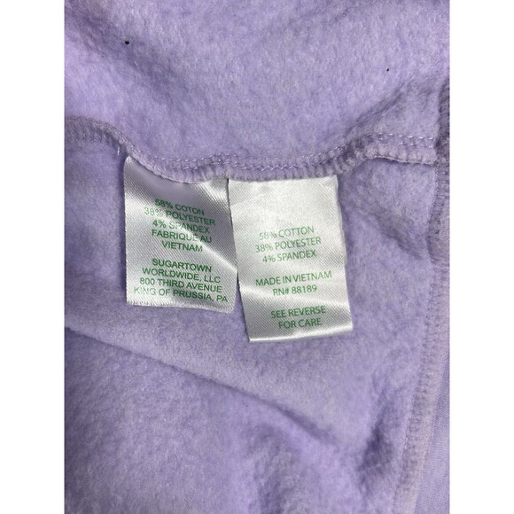 Lilly Pulitzer Suri Hoodie Women’s XL Lilac Purple 1/2 Zip Pullover - Picture 11 of 11